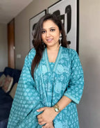 Women kurta pant dupatta set