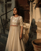Chandra shashi anarkali kurta pant set