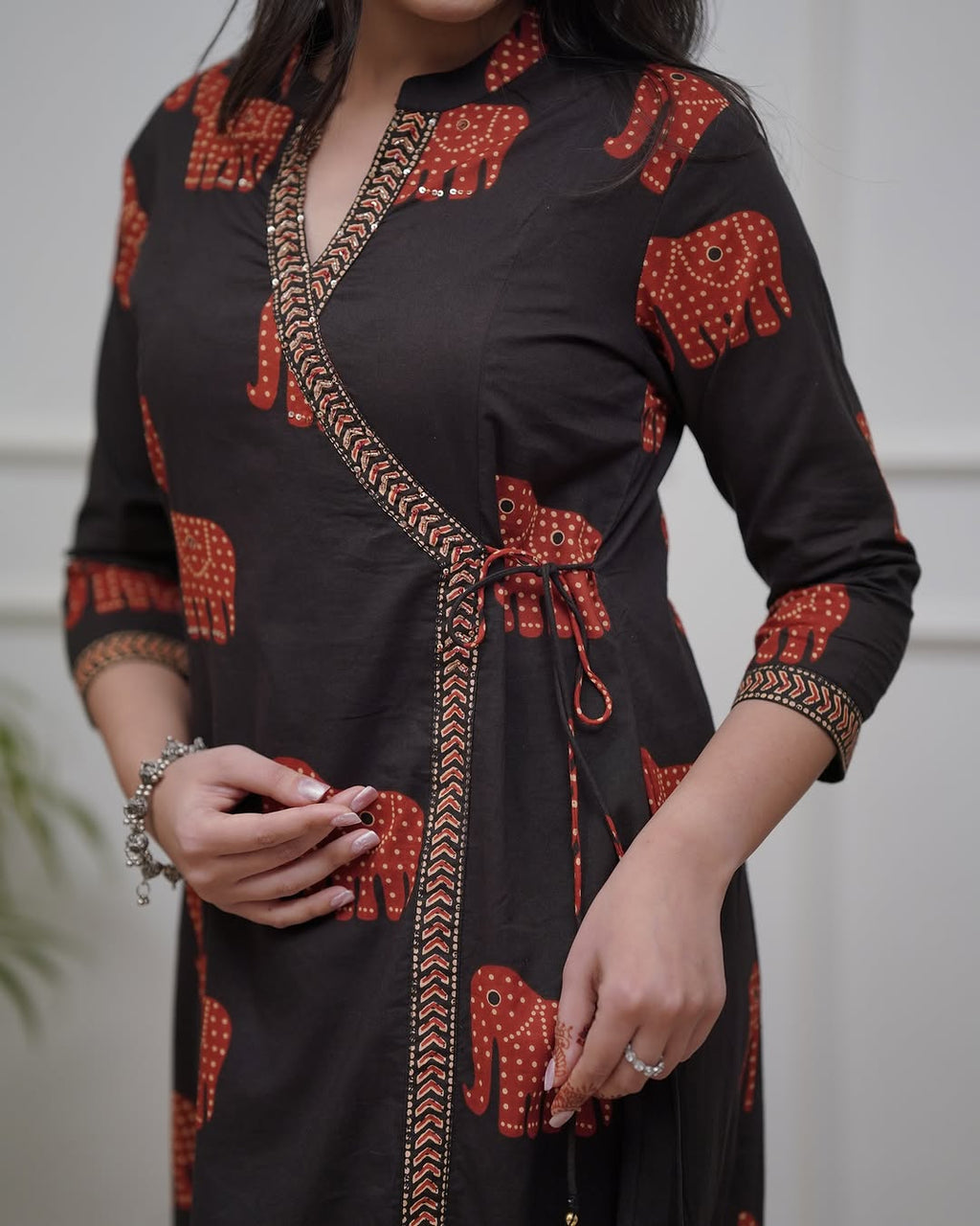 Beautiful Black Traditional Kurta Sets With Dupatta
