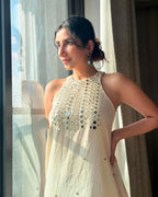 Champa sheesh kurta-plazo set