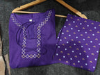 Cotton Kurti Plaza Set