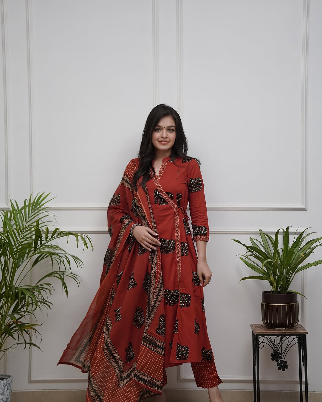 Beautiful Red Traditional Kurta Sets With A Contemporary Touch