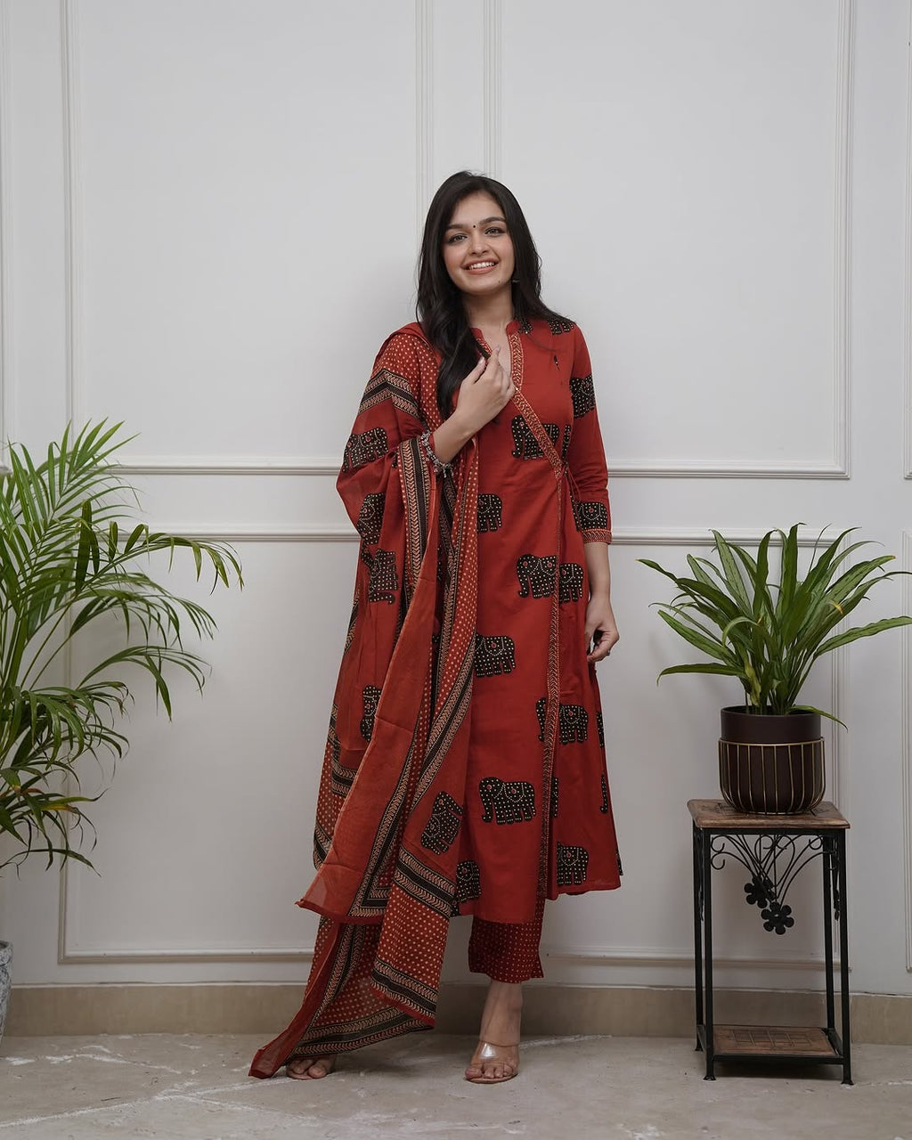Beautiful Red Traditional Kurta Sets With A Contemporary Touch