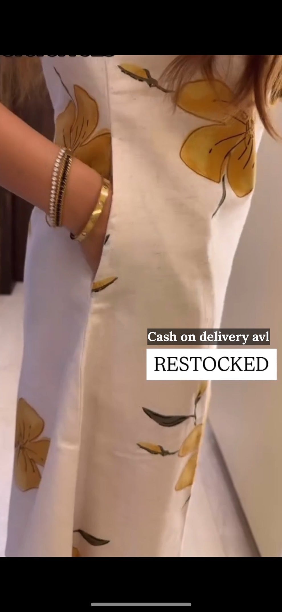 Collection rj23 Pretty floral pant set