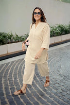 Neha   Relaxed Cotton Fit Co-ord Set